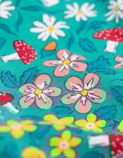 Frugi Libby Printed Leggings, Green (GREEN), large