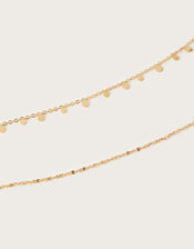 Simple Layered Necklace, , large
