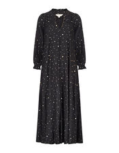 East Micah Foil Print Dress, Black (BLACK), large