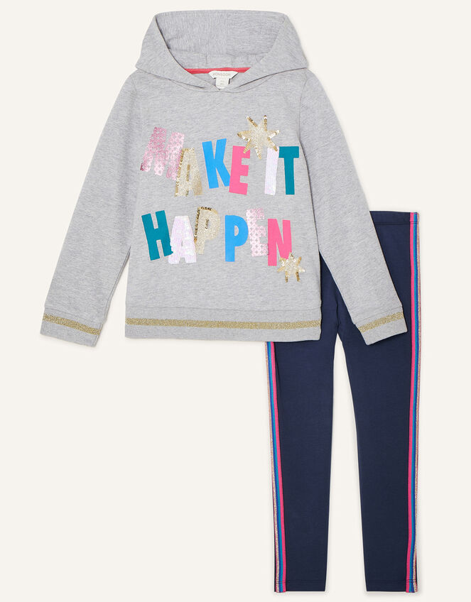 Make it Happen Hoody and Leggings, Grey (GREY), large
