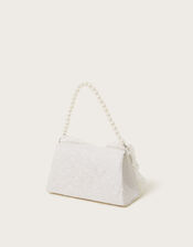 Lace Bow Bridesmaid Bag, , large
