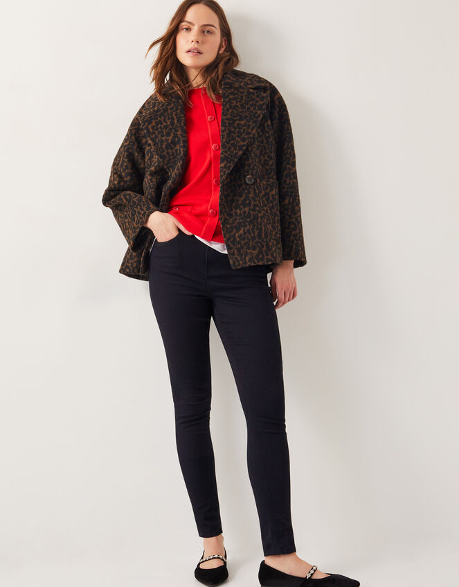 Nadia High-Waisted Skinny Jeans, Blue (INDIGO), large