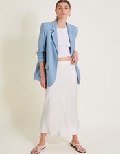 Sabrina Single-Breasted Blazer , Blue (BLUE), large