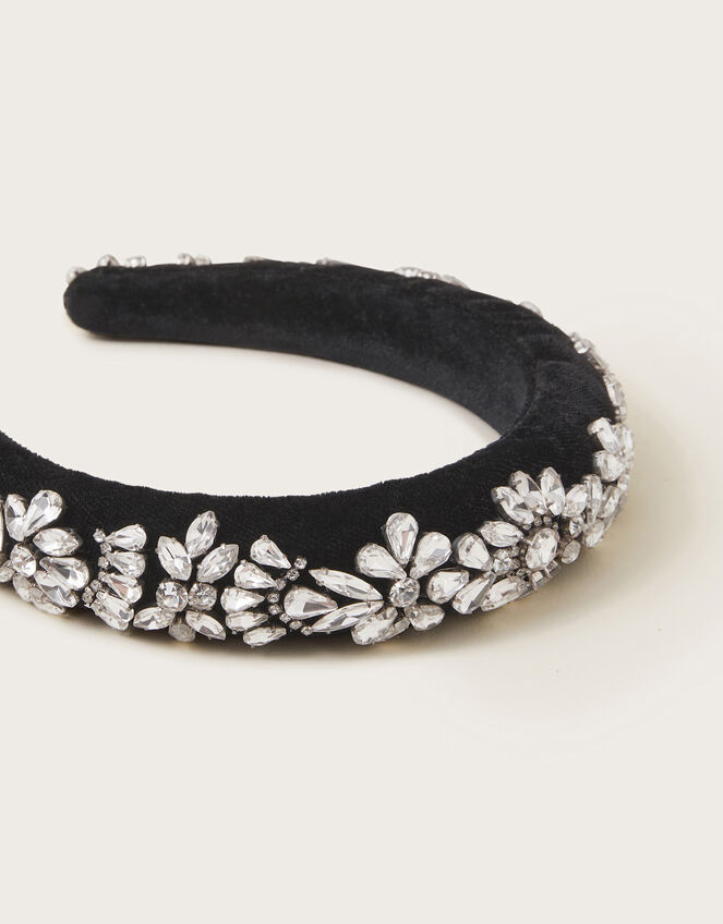 Thick Diamante Headband, , large