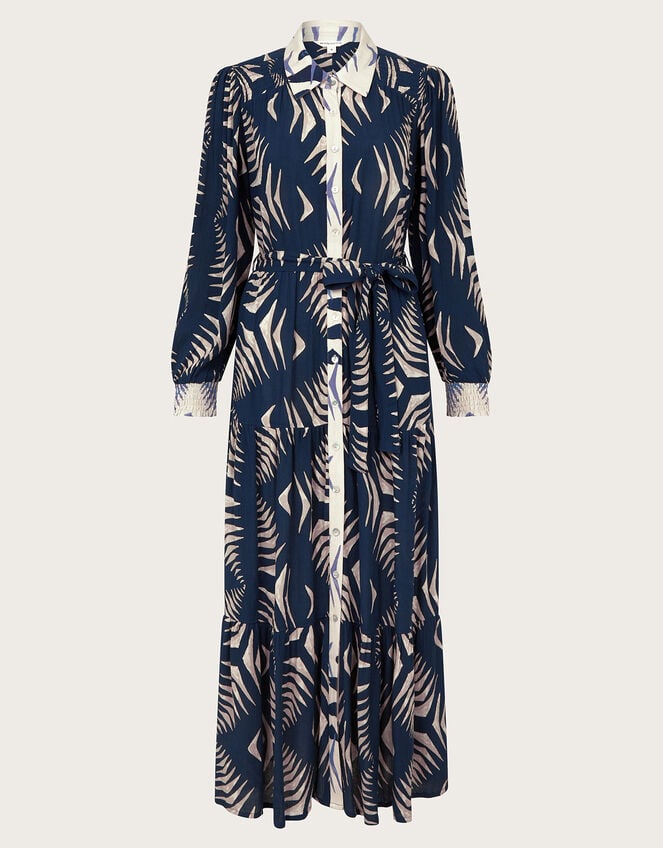Mimi Shirt Dress, Blue (NAVY), large