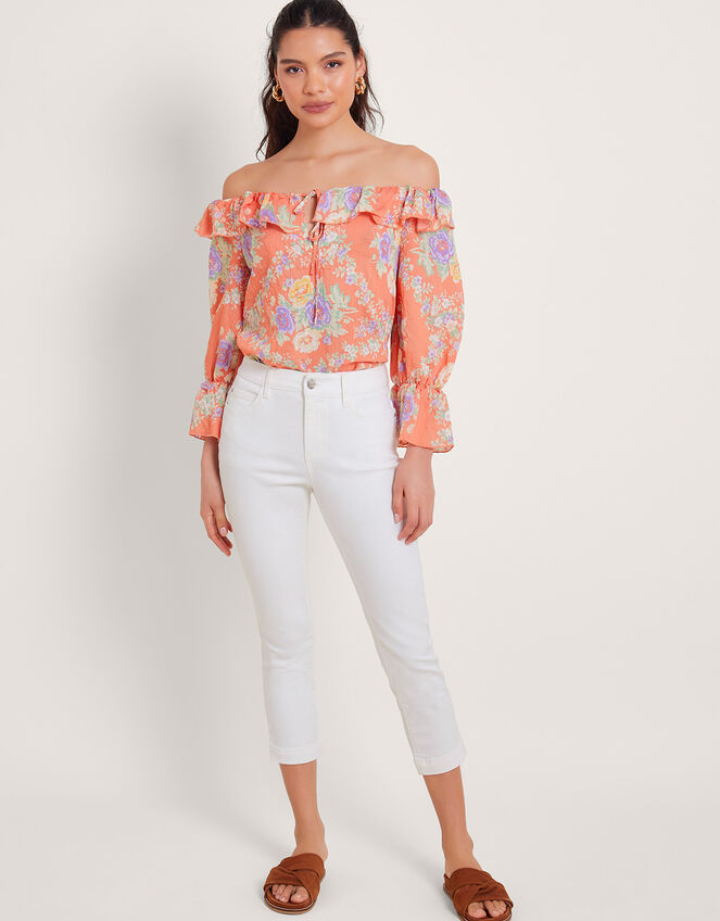 Idabella Crop Jeans, Natural (ECRU), large