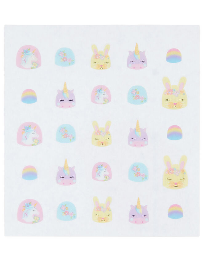 Fun Times Unicorn Nail Stickers Pack, , large