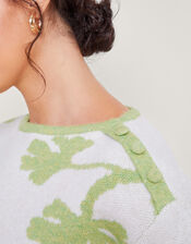 Pia Pattern Jumper, Ivory (IVORY), large