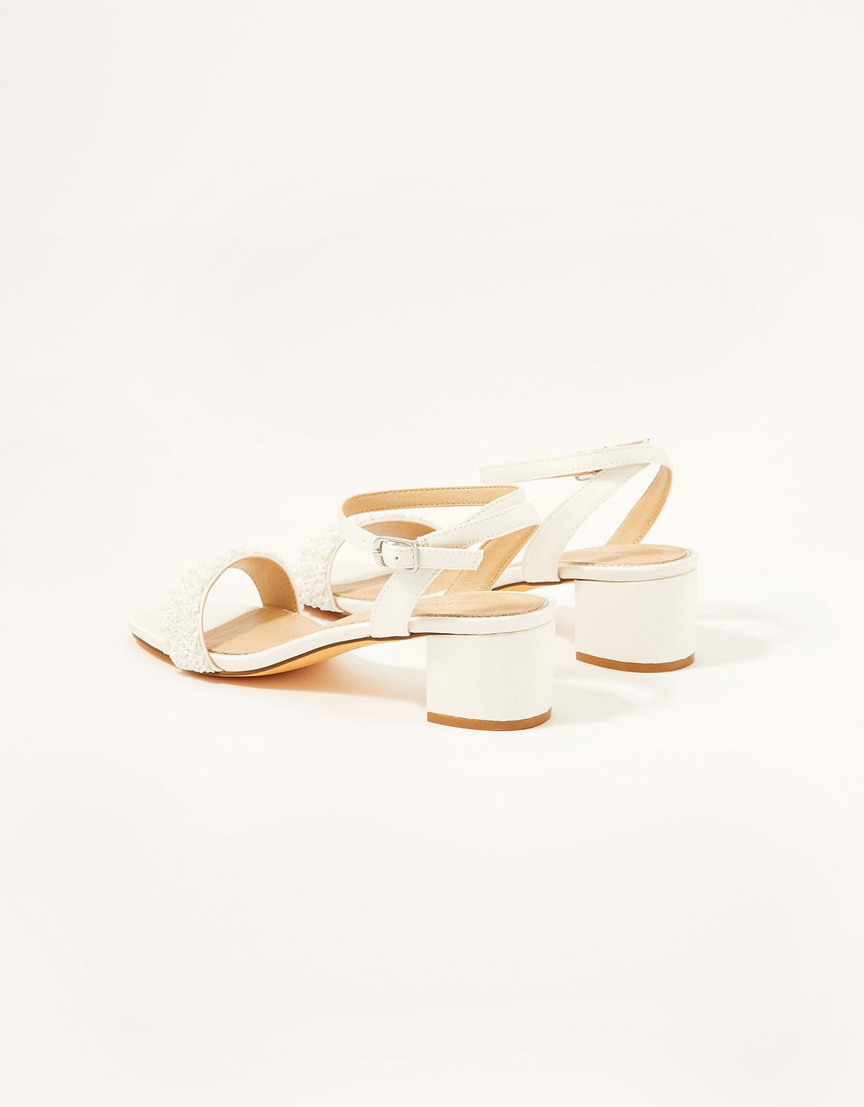 Beaded on sale bridal sandals