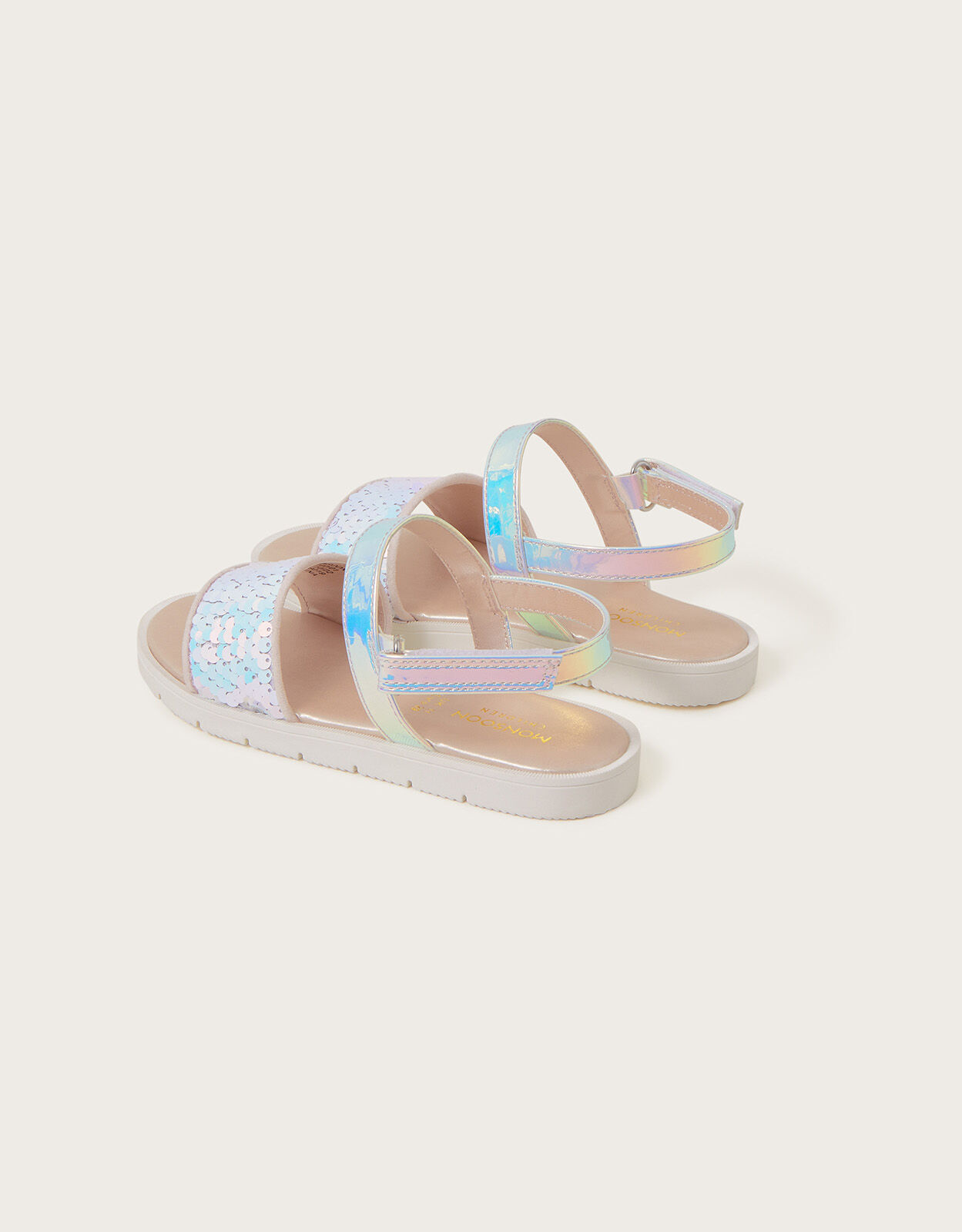 Sequin Mermaid Sandals Multi