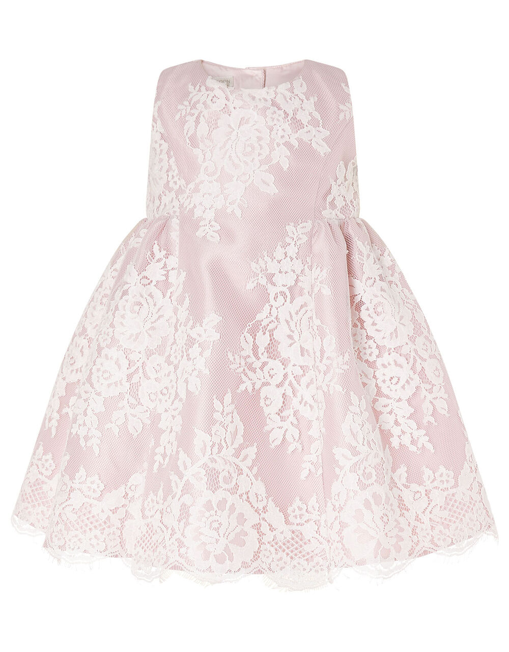 Baby Lace Dress Pink Baby Girl Dresses Monsoon UK.