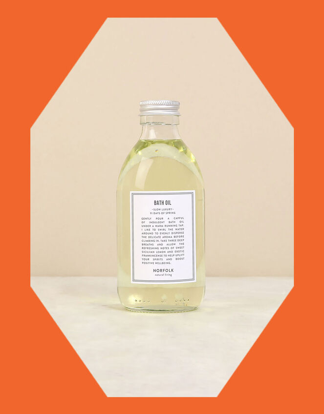 Norfolk Natural Living Coastal Bath Oil 250ml, , large