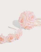 Rosebud Posie and Hairband Bridesmaid Set, , large