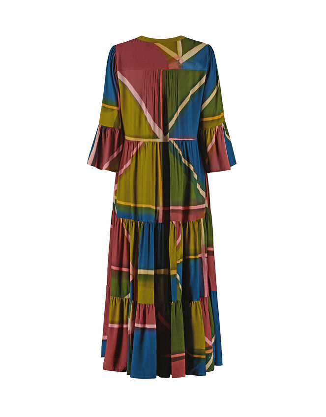 East Lailah Hand-Painted Dress, Multi (MULTI), large