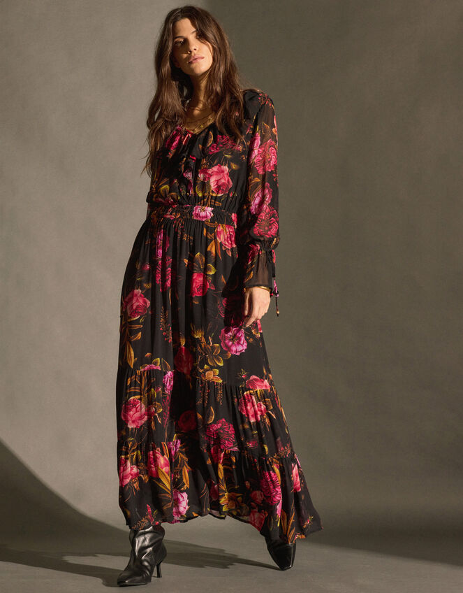 East Dylan Floral Maxi Dress, Multi (MULTI), large