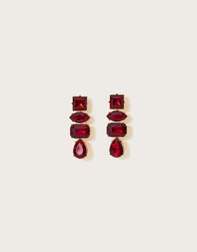 Stone Drop Earrings, , large