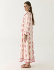 Maison Hotel Layla Print Midi Dress, Pink (PINK), large