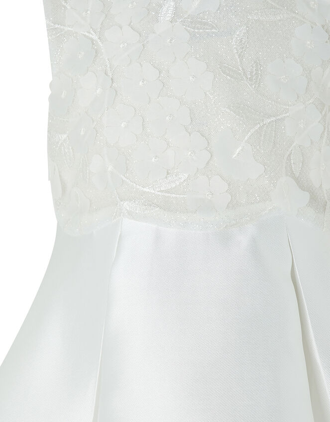 Baby Anika Sparkle Occasion Dress, Ivory (IVORY), large