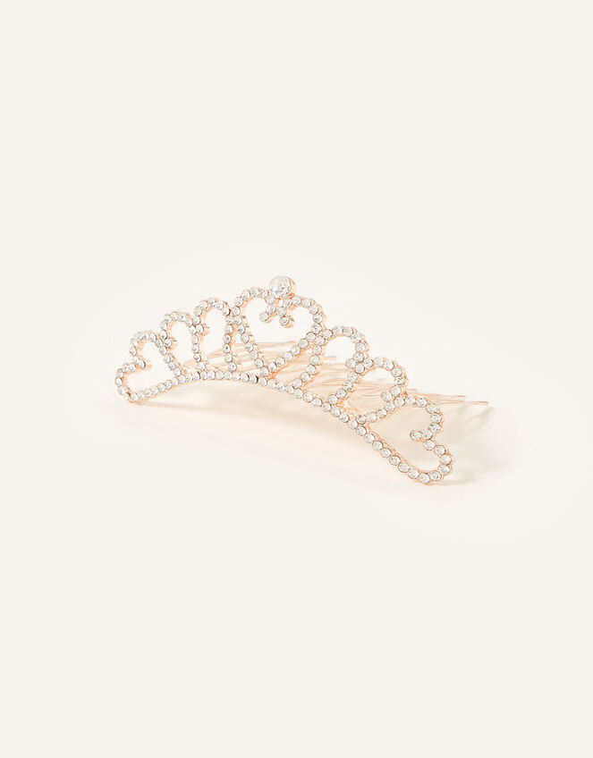 Sparkle Swirl Tiara Comb, , large