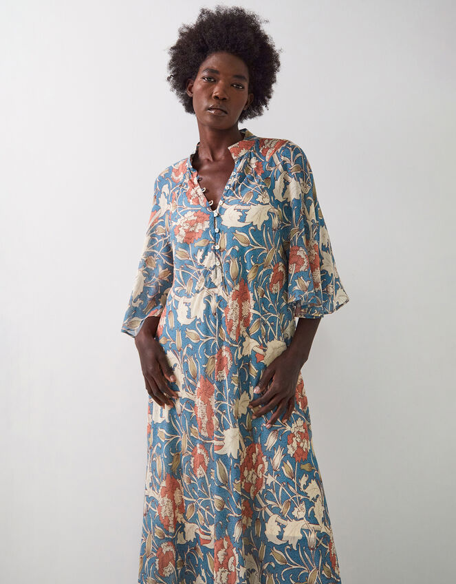 East Jennie Floaty Floral Maxi Dress, Multi (MULTI), large