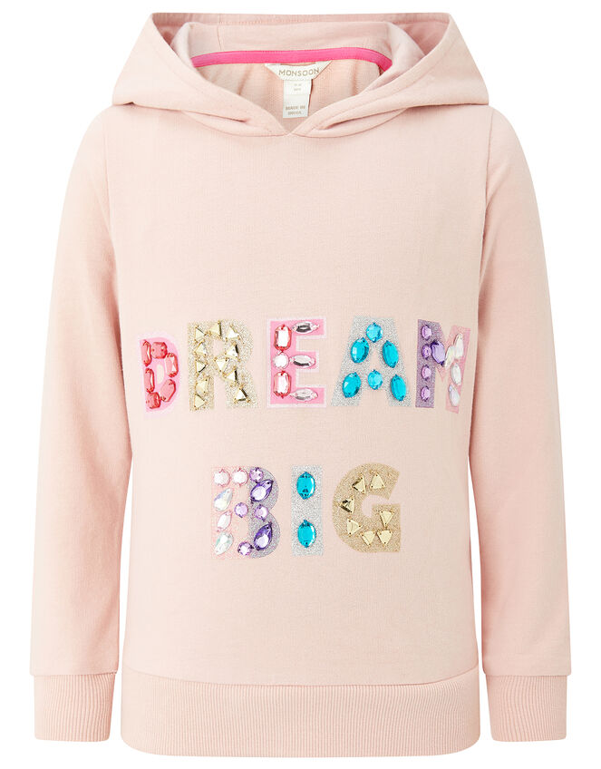 DREAM BIG Hoody and Leggings Set, Pink (PALE PINK), large