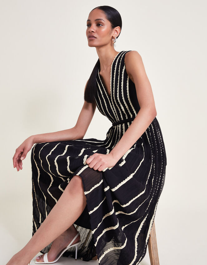 Monochrome Elegance Dress main image 0