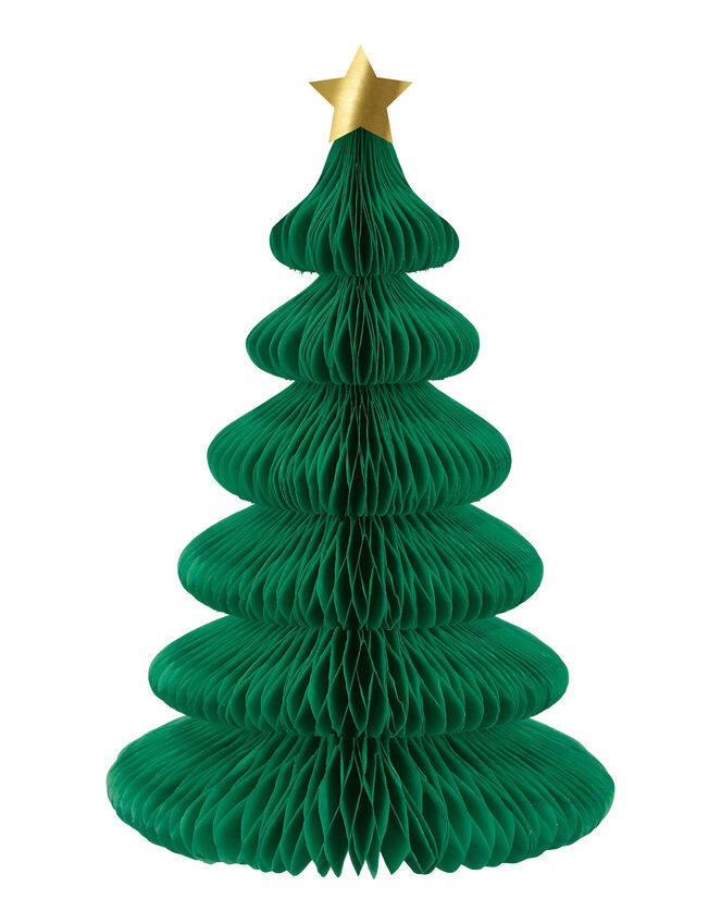 Meri Meri 10-Pack Honeycomb Christmas Trees, , large
