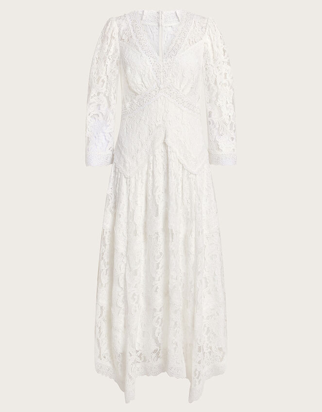 Emily Lace Bridal Dress, Ivory (IVORY), large