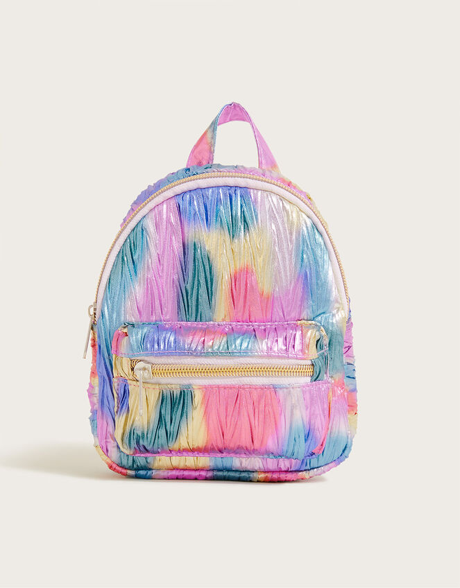 Quilted Rainbow Mini Backpack
