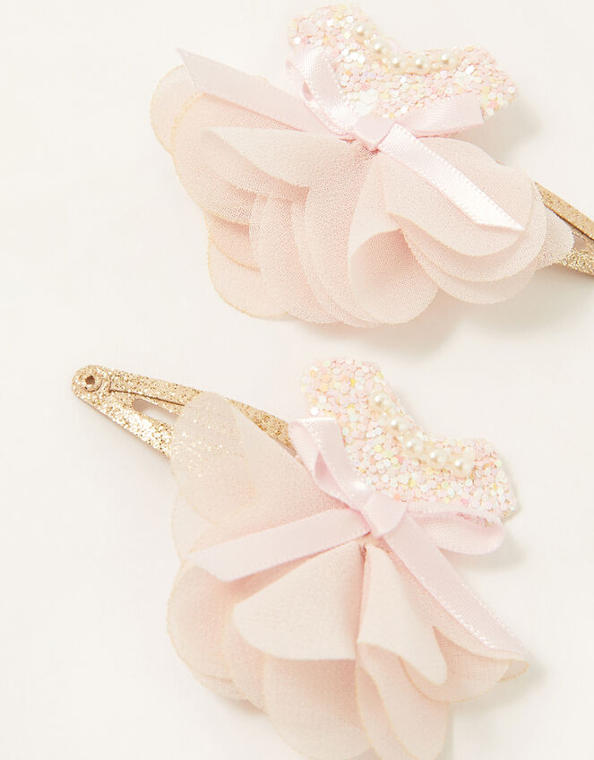 Bella Ballerina Hair Clip Twinset, , large
