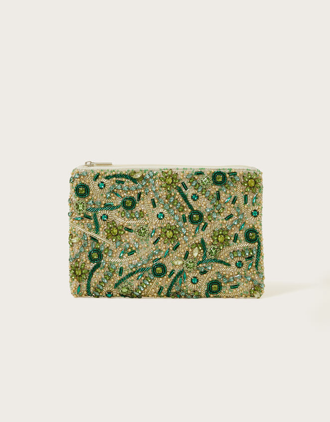 Beaded Clutch Bag, , large