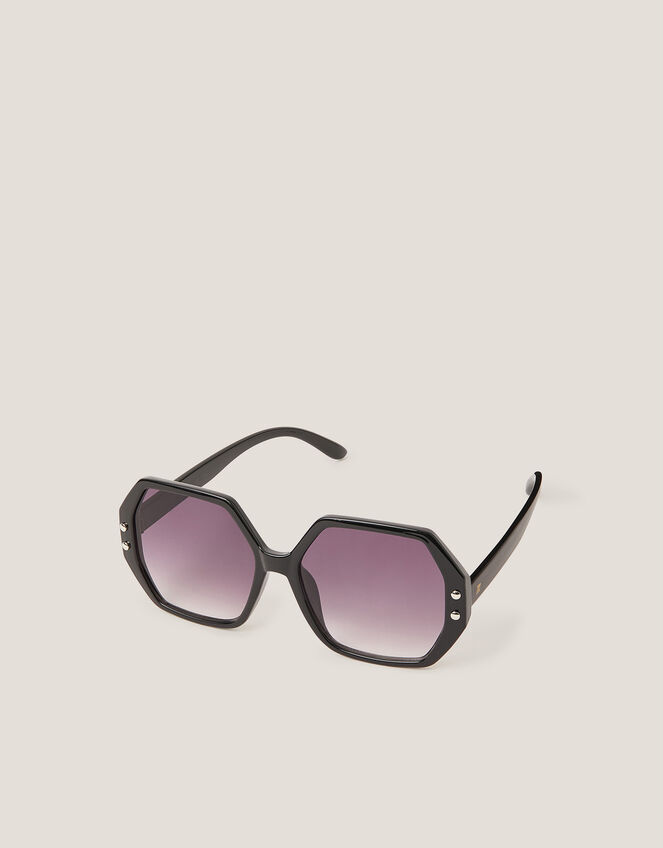 Oversized Hexagonal Sunglasses