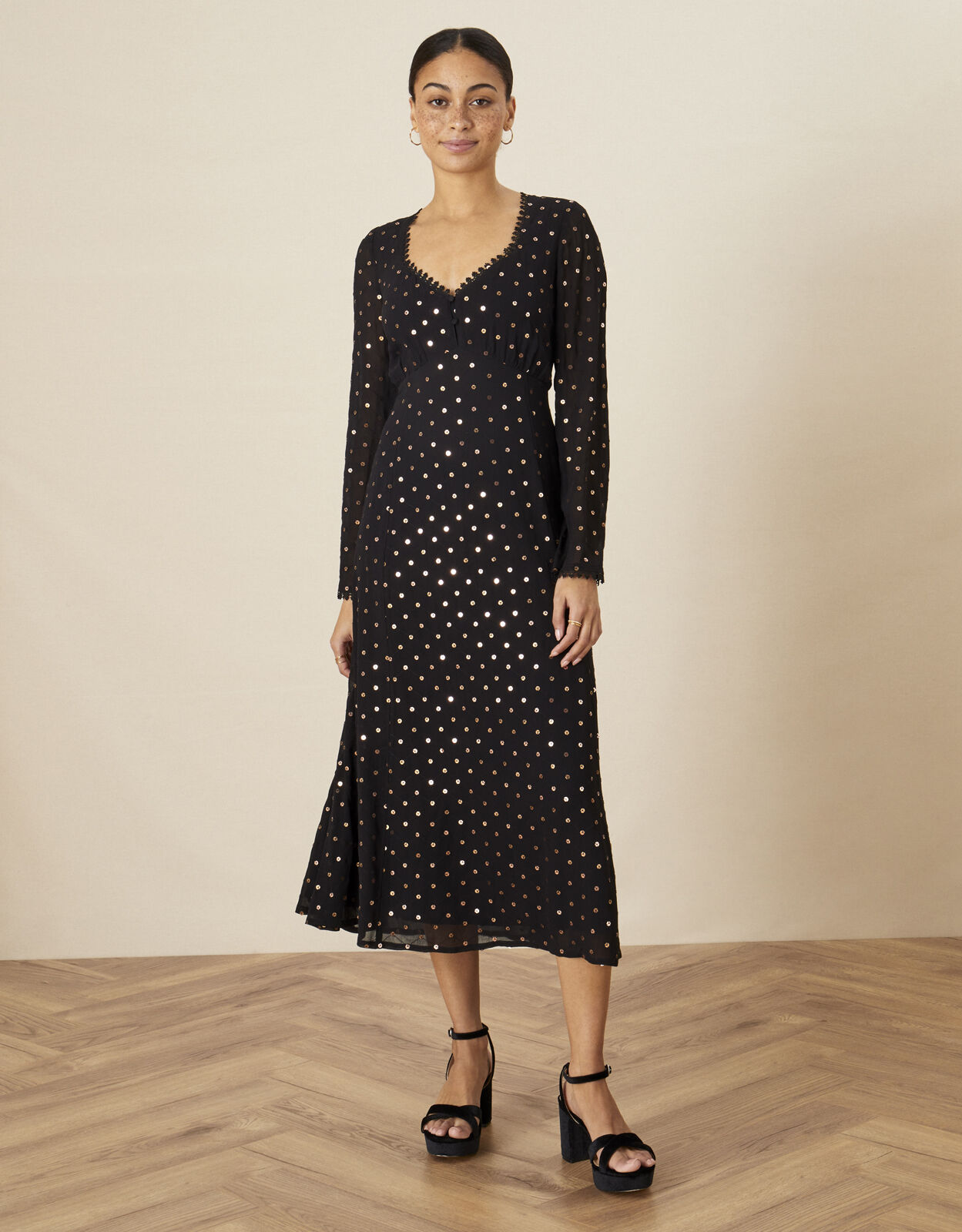 monsoon sequin dress