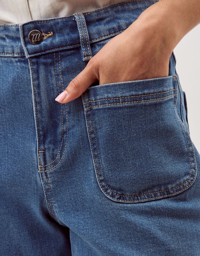 Arlo Regular Cropped Jeans, Blue (LIGHT AUTHENTIC), large