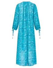 East Bohemian Print Dress, Teal (TEAL), large