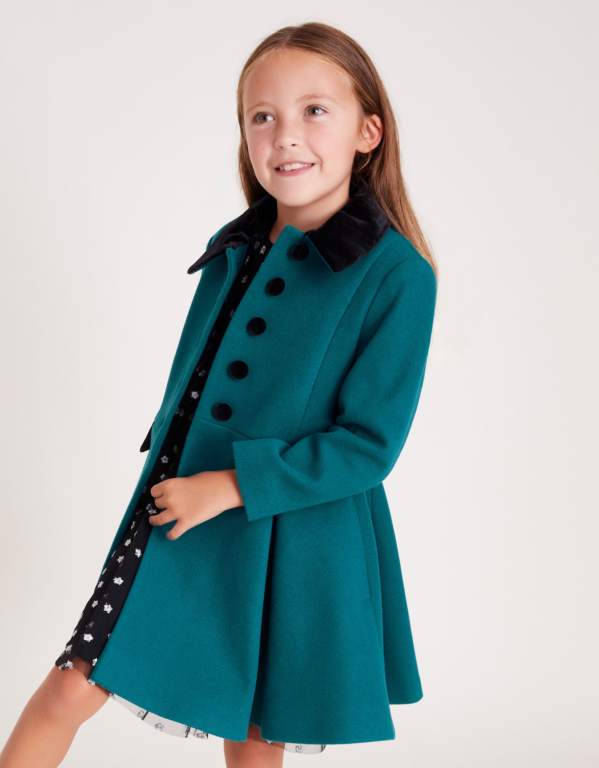 Teal girls coat deals