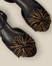 Dakota Embellished Kitten Heels, Black (BLACK), large