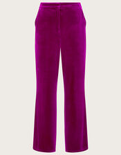 Edith Wide Leg Trousers, Pink (PINK), large
