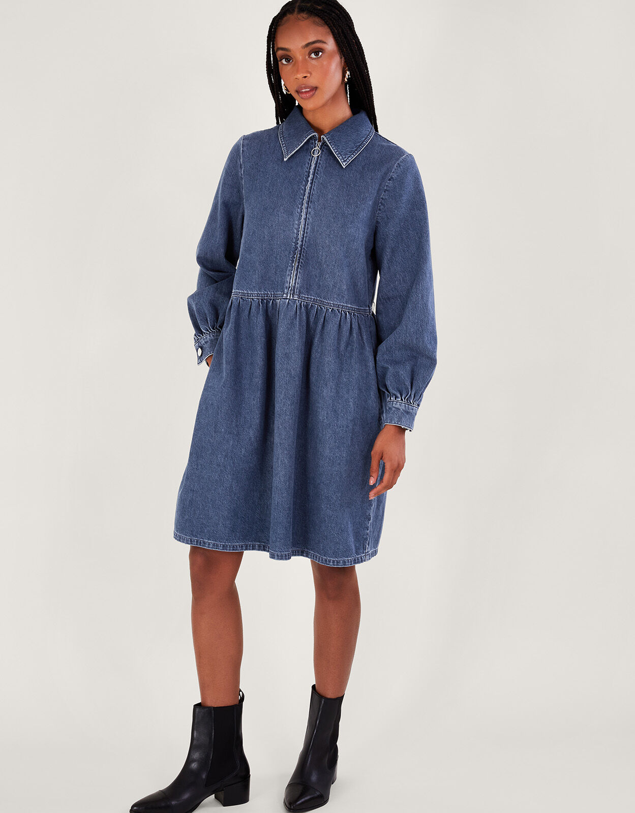 Discover more than 158 new denim dress best