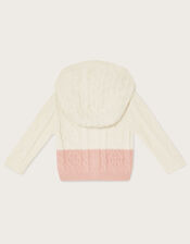 Newborn Reindeer Coatigan, Ivory (IVORY), large