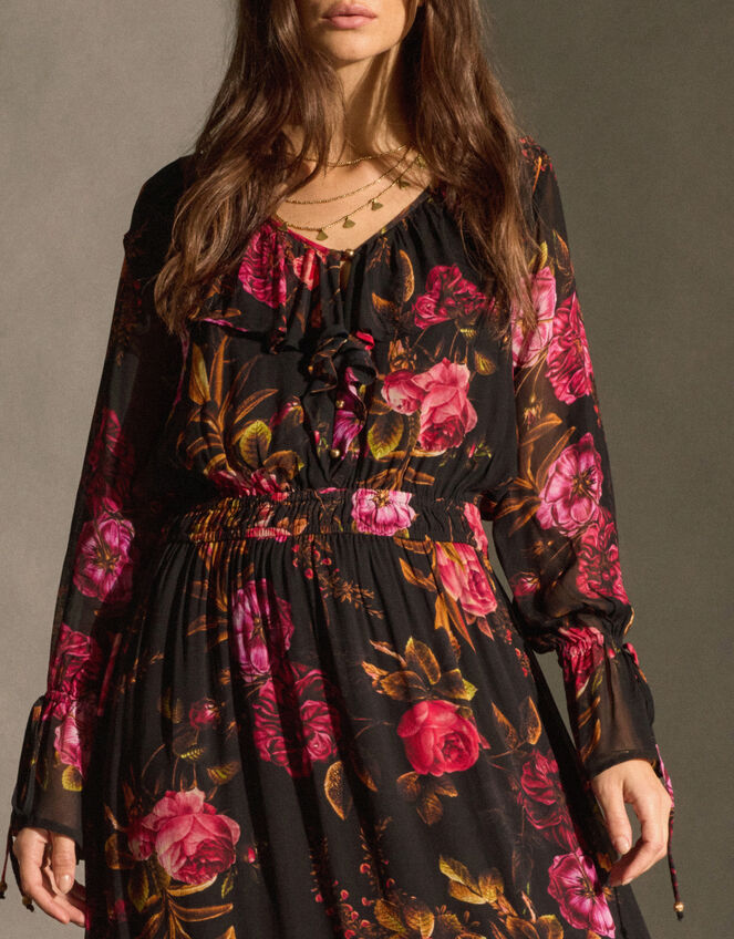 East Dylan Floral Maxi Dress, Multi (MULTI), large
