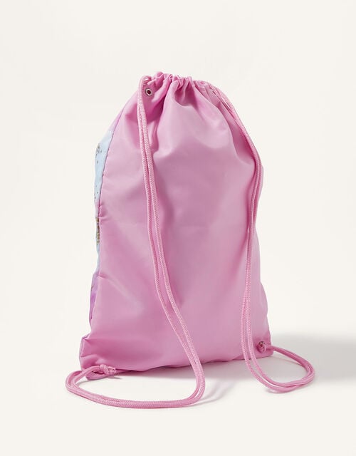 Glitter Unicorn Drawstring Bag, , large