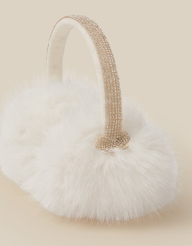 Diamant&eacute; Bow Earmuffs, , large