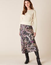 Foil Spot Knit Jumper, Ivory (IVORY), large