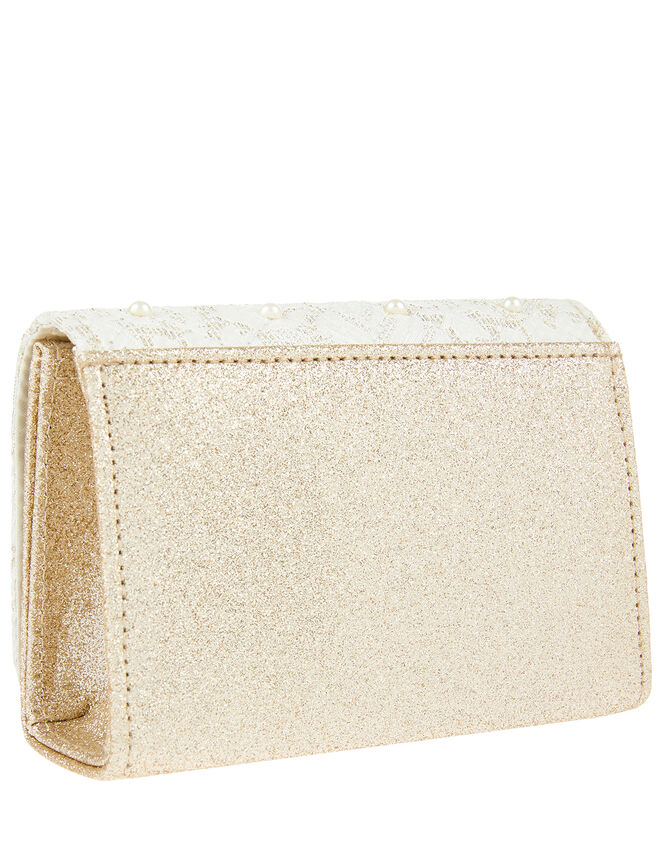 Butterfly and Pearl Shoulder Bag, , large