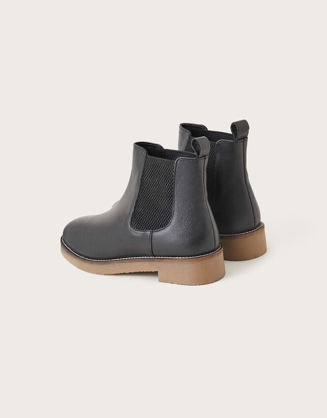 Leather Chiswick Chelsea Boots, Black (BLACK), large
