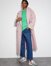 Oti Oversized Mock Neck Jumper, Green (GREEN), large