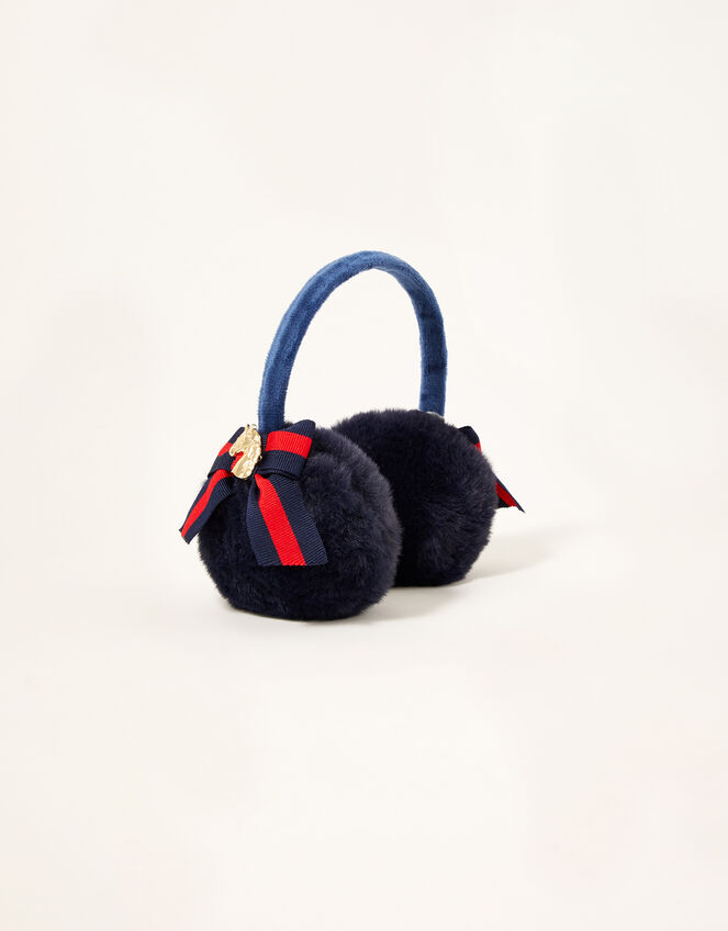Eleanor Bow Earmuffs, , large