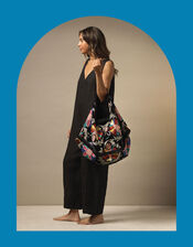 One Hundred Stars Embroidered Tote Bag, , large