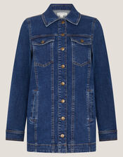 Milly Denim Jacket, Blue (MID AUTHENTIC BLUE), large